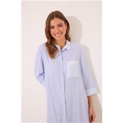 Camisola corta viscosa rayas