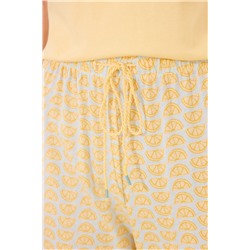 Pijama largo 100% algodón limones Snoopy