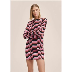 Vestido estampado retro -  Mujer | MANGO OUTLET España