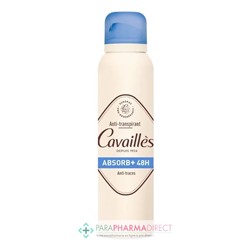 Cavaillès - Absorb+ 48H - Anti-Traces - Déodorant Spray 150 ml
