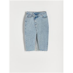 Eco Aware Rock aus Denim