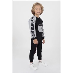AHENGİM Kids Ak15027 Erkek Urban Baskılı Eşofman Takım 1-2-10001070