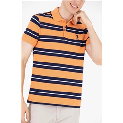 Erkek Turuncu Polo Yaka Tişört