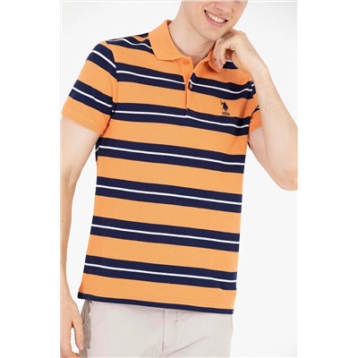 Erkek Turuncu Polo Yaka Tişört