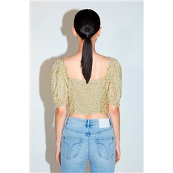 Crop top Amarillo