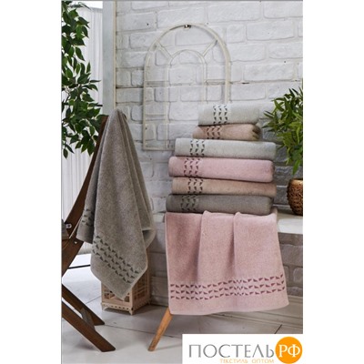 Набор полотенец Карвен "DALYAN" Cotton (penye) 70*140 4шт. махра HS 1005
