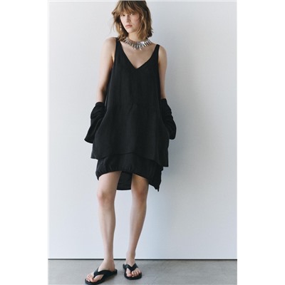 ZW COLLECTION SHORT STRAPPY DRESS