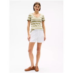 V-Neck Stripe Favorite T-Shirt