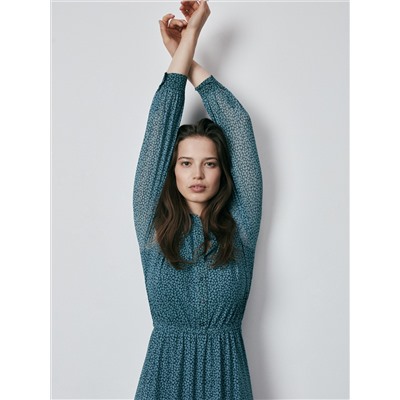Gemustertes kleid