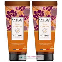 Osmaé Rose Orientale - Gel Douche - LOT de 2x200mlLot  × 2