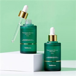 Cica Beauty Care Serum & Roller Set, Набор из сыворотки с центеллой и мини лифтинг роллера