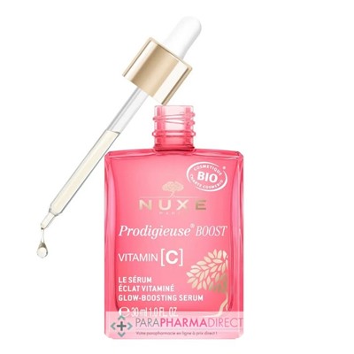 Nuxe Prodigieuse Boost Vitamin [C] - Le Sérum Eclat Vitaminé BIO 30ml