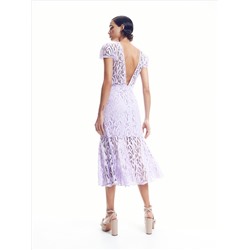 Kleid mit Lochmuster