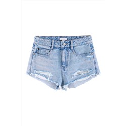 Short vaquero Azul claro