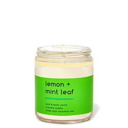 LEMON MINT LEAF Single Wick Candle