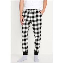 Flannel Pajama Joggers for Men