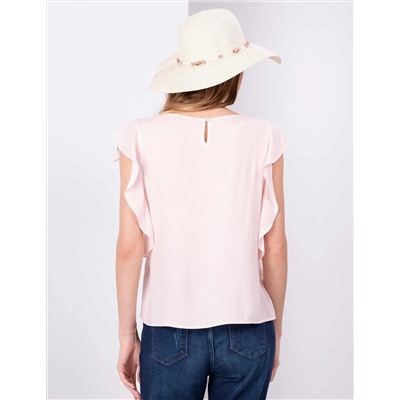 Pembe Regular Fit Bluz
