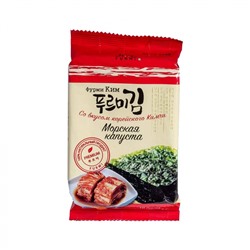 FURMI KIM Sea kale with Korean kimchi flavor Морская капуста Фурми Ким со вкусом корейского кимчи 5г