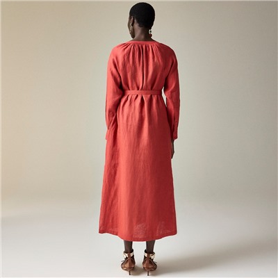 Cabana dress in linen