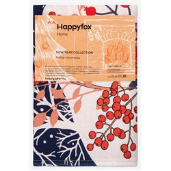 Набор полотенец из рогожки с петельками 3 шт Happy Fox Home