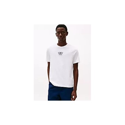 Embroidered Crest Logo T-Shirt