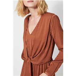 Vestido Marrón