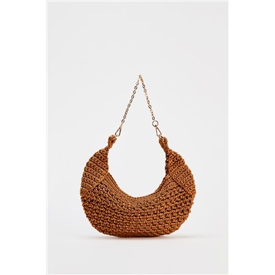 BRAIDED SHOULDER BAG