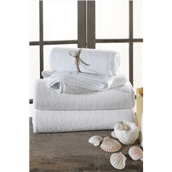 Mariva homeOtel Havlusu 1 Adet Pamuklu Banyo Havlusu 70*140 Cm - Beyaz