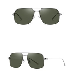 IQ30025 - Солнцезащитные очки ICONIQ JS8510 Silver frame G15 green sheet C05-P25