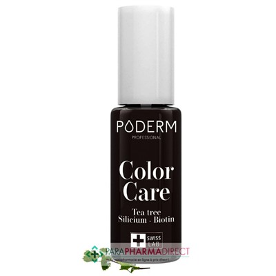 Poderm Vernis Tea Tree Color Care Brun n°833 8ml