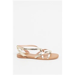Sandalias Beige