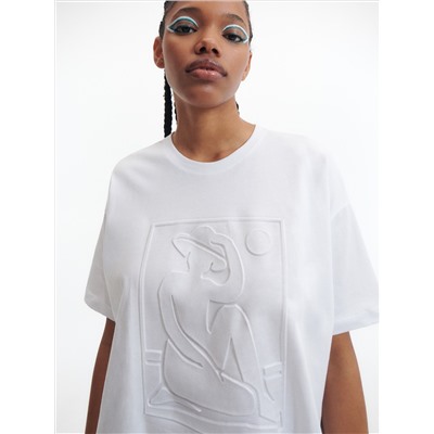 T-Shirt im Regular-Fit mit Applikation