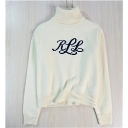 Женский  жаккардовый свитер с высоким воротом RALPH LAURE*N ОРИГИНАЛ!