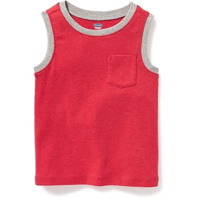 Pocket Muscle Tank for Toddler