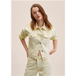Cazadora vaquera bolsillos -  Mujer | MANGO OUTLET Melilla