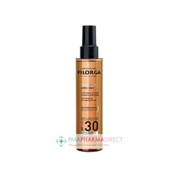 Filorga UV-Bronze Body SPF30 Haute Protection Solaire Huile Corporelle Anti-Age Activatrice de Bronzage 150ml