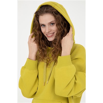 Kadın Fıstık Yeşili Sweatshirt