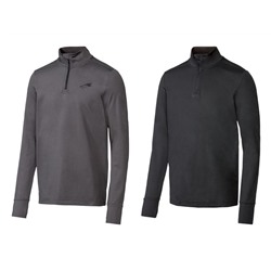CRIVIT® Funktionsshirt Herren, Kinnschutz, mit Elasthan