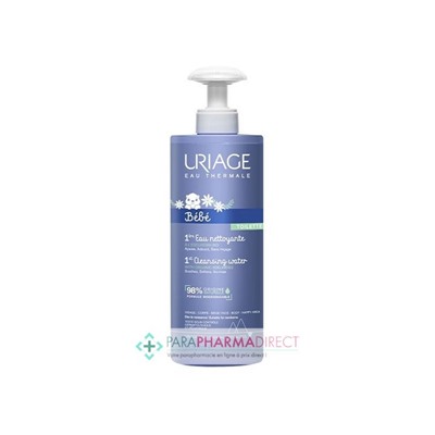 Uriage Bébé 1ère Eau Nettoyante sans Rinçage 500ml