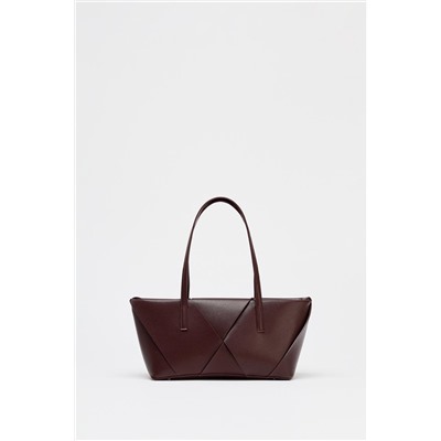 BOLSO ALARGADO ENTRELAZADO