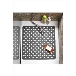 isgstore Kare Bubble Bath Math Banyo & Duş Kaydırmazı Antrasit Renk 2 Adet KRANT2