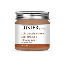 LUSTER Milk Chocolate Massage Cream Массажный крем для лица и тела на основе шоколадной эссенции 200мл