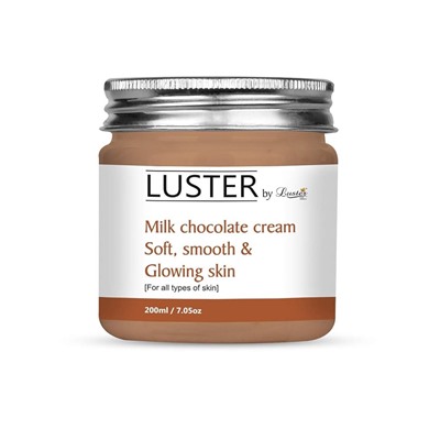 LUSTER Milk Chocolate Massage Cream Массажный крем для лица и тела на основе шоколадной эссенции 200мл