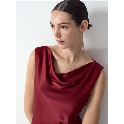Платье макси из 100% вискозы, PL1600/lea