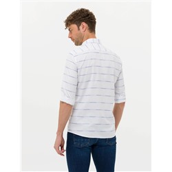 Mavi Slim Fit Uzun Kollu Gömlek