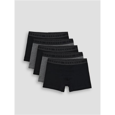 Long Boxershorts, 5er-Pack