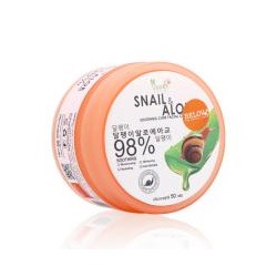 Крем-гель для лица с улиточной слизью и алоэ вера 50 г  / T.L.BAI SNAIL & ALOE CARE FACIAL CREAM 50 G