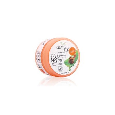 Крем-гель для лица с улиточной слизью и алоэ вера 50 г  / T.L.BAI SNAIL & ALOE CARE FACIAL CREAM 50 G