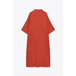 ZW COLLECTION 100% LINEN TUNIC DRESS