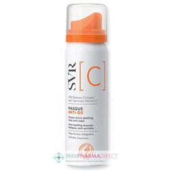 SVR [C] Masque Anti-Ox - Mousse Micro-peeling, Éclat, Anti-rides 50 ml